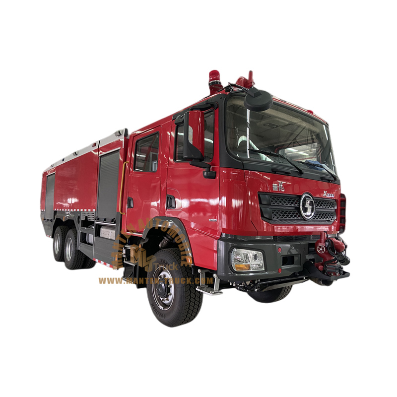 Shacman 6x6 10 Tonnen Flughafen Feuerwehr auto