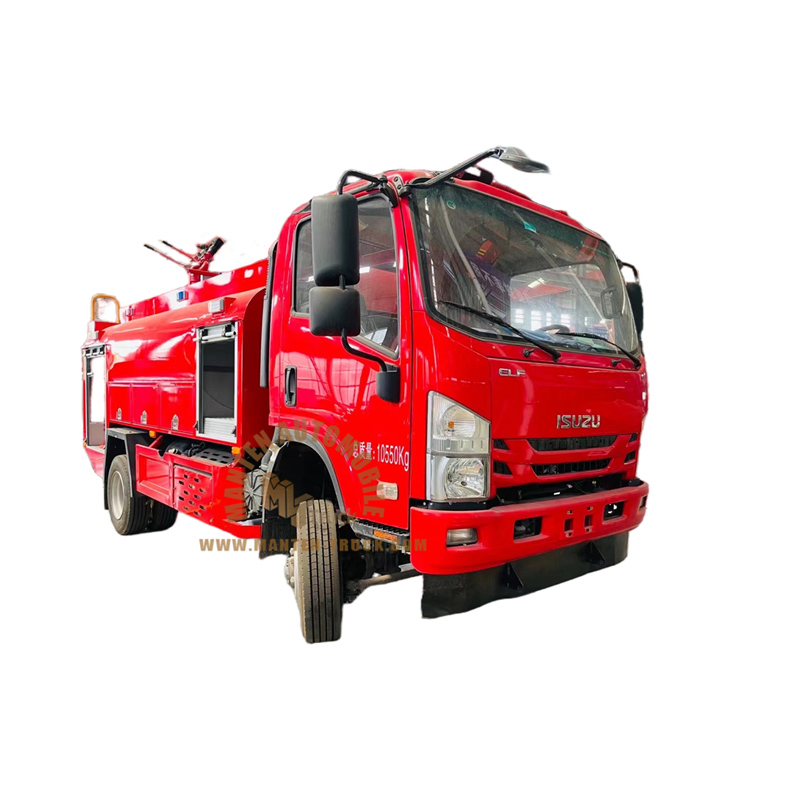 ISUZU 6000 Liter Wasser Sprinkler Feuerwehr auto