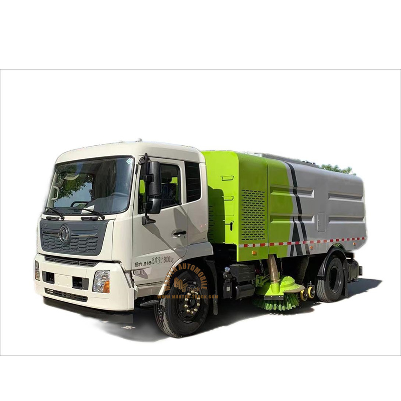 Dongfeng 15 Cbm Vakuum-Kehrmaschine Truck1