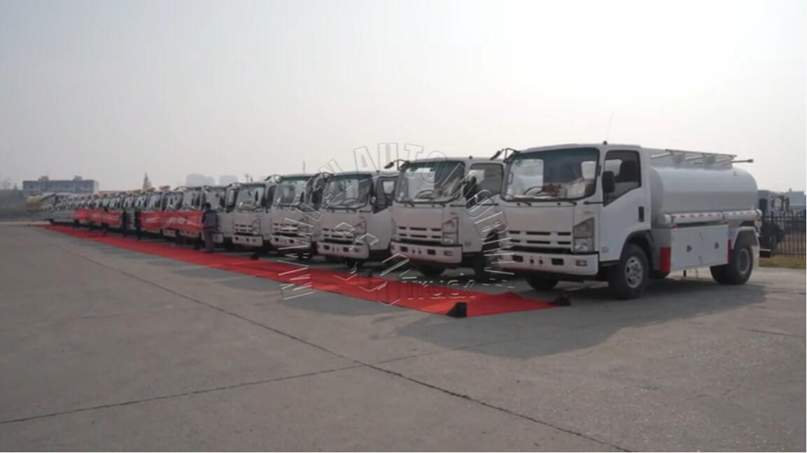 Kraftstoff-LKW-Export nach Südasien